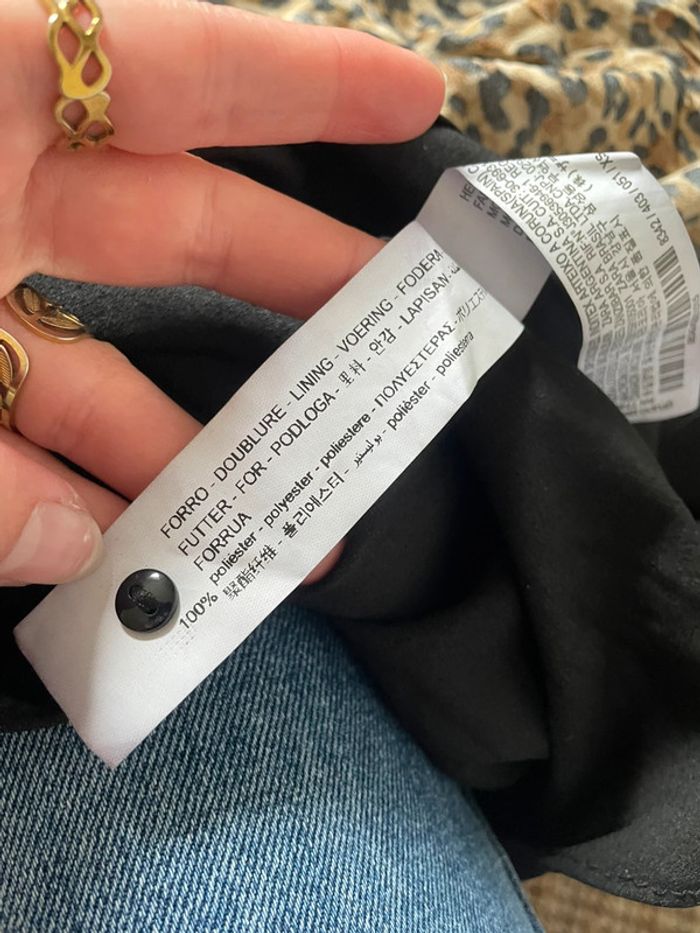 Robe évasée à motifs oversize Zara - photo numéro 7