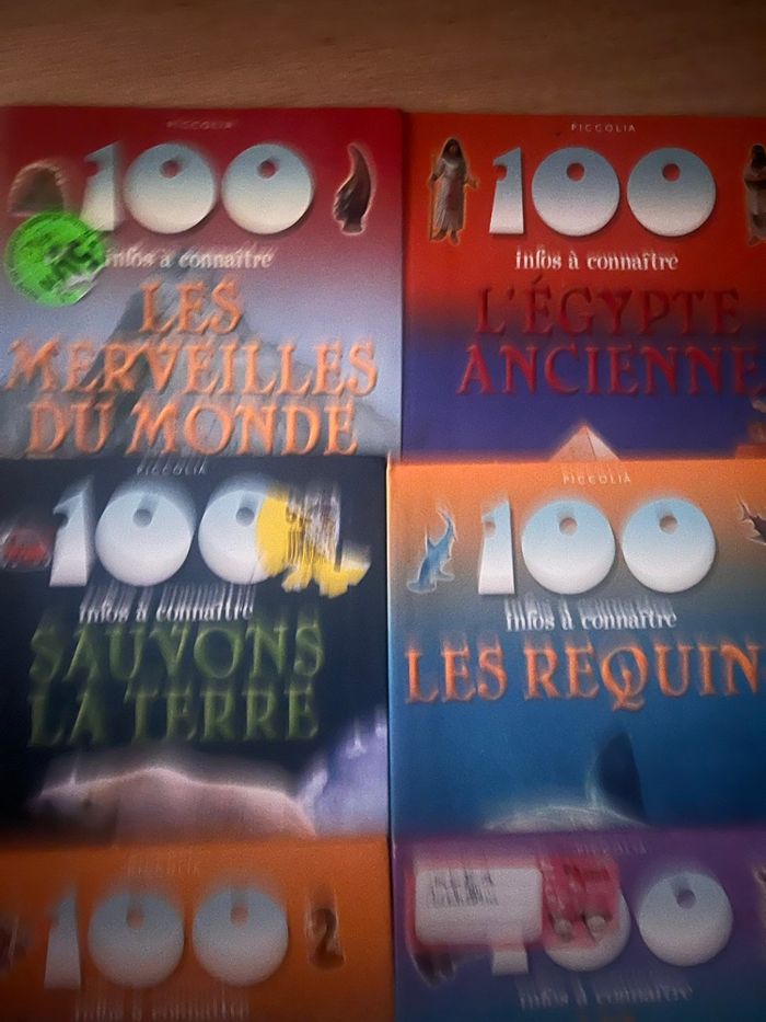 Lot 11 livres « 100 infos à connaître » - photo numéro 2
