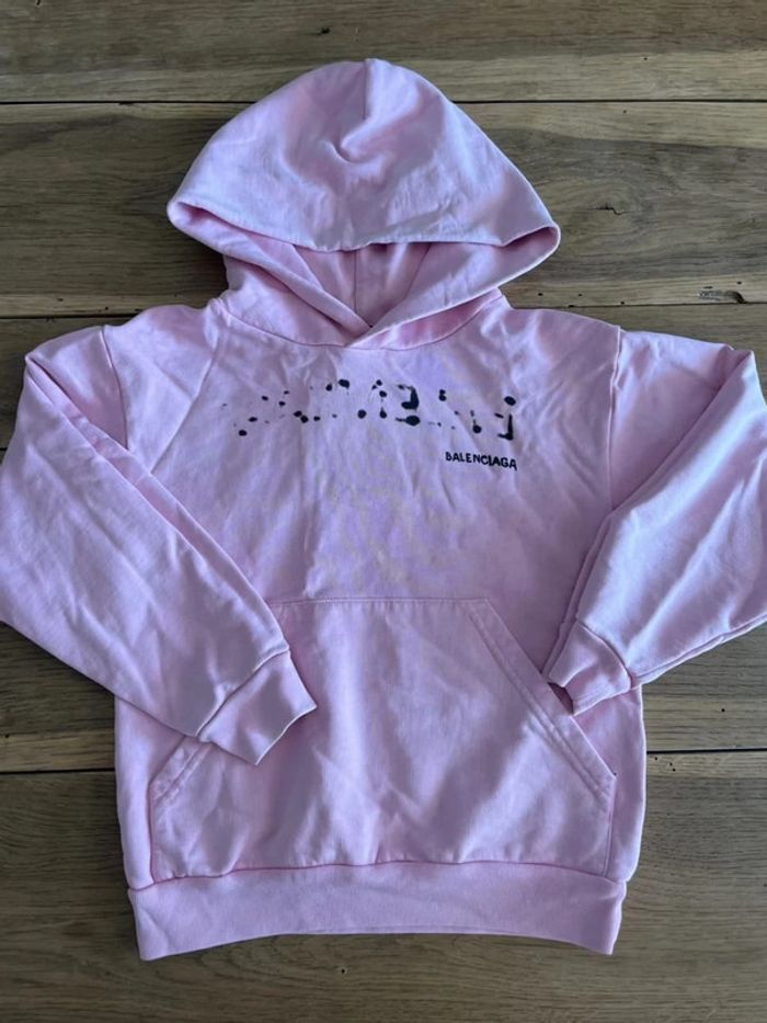 Sweat rose pâle Balenciaga
