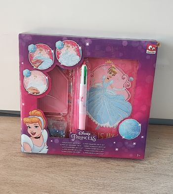 Kit cahier  déco princesse Disney Diamond Painting neuf jamais ouvert