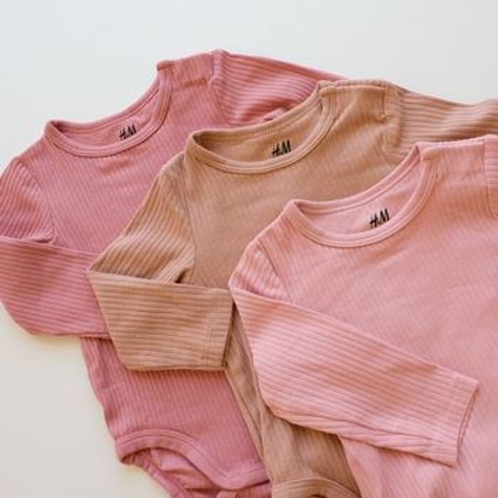 Lot de 3 bodies H&M - 3 mois (63 cm) - photo numéro 2