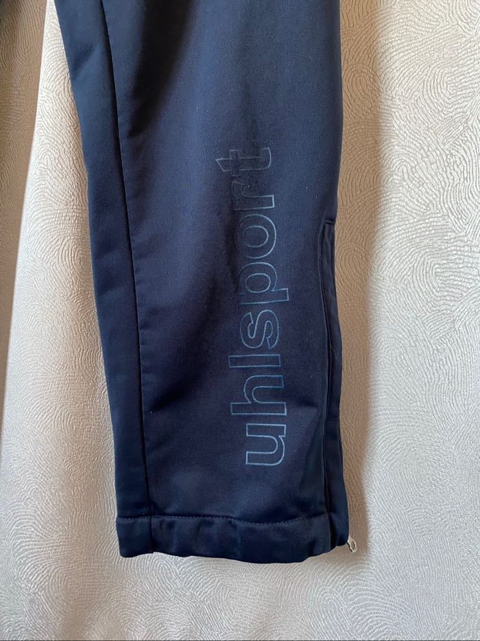 Pantalon de sport jogging bleu marine 10/12 ans Uhlsport - photo numéro 3