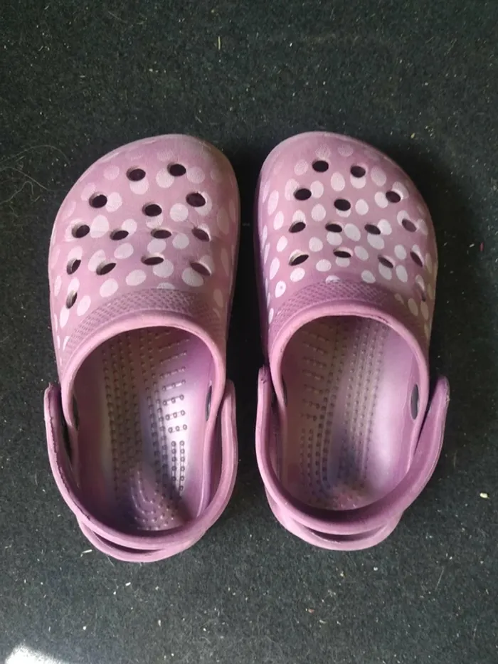 Petite Crocs Violette