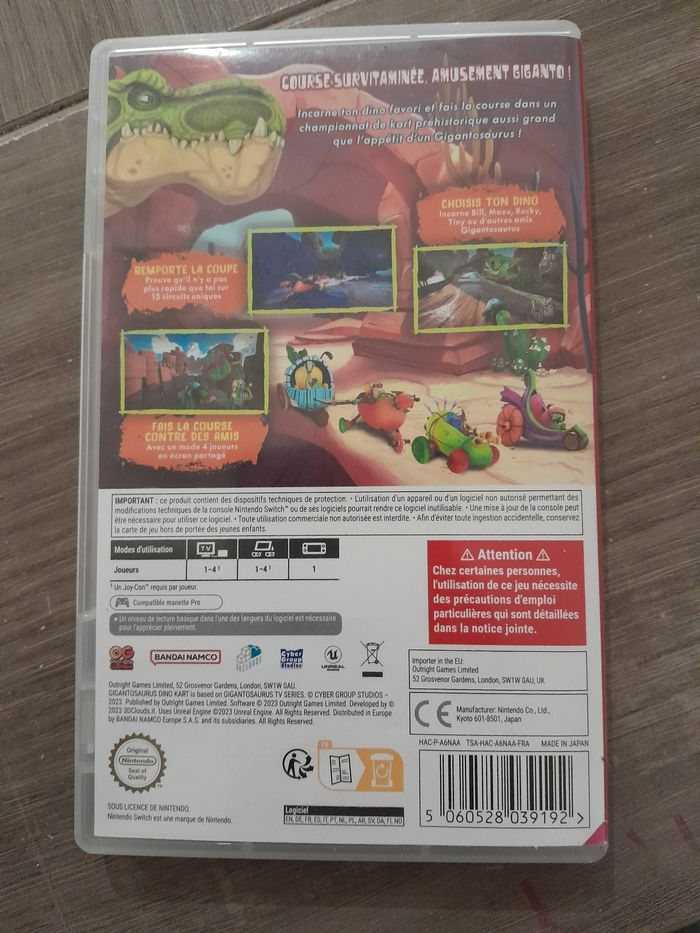 Jeu Switch gigantausorus - photo numéro 2