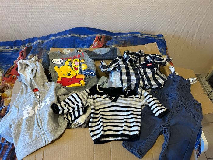 Lot  vêtement garçon 3 mois