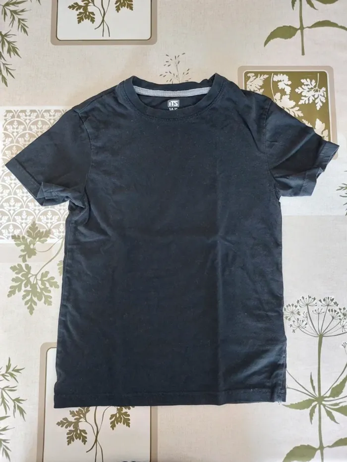 T-shirt uni noir