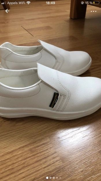 Chaussures de sécurité blanche