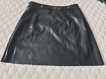Jupe simili cuir 