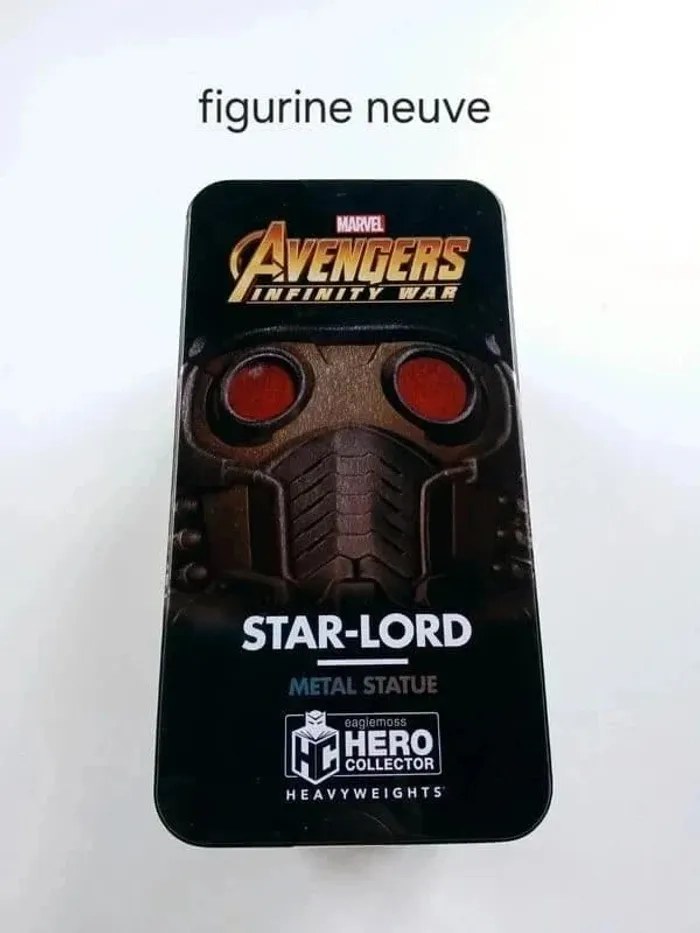 Hero Collector Eaglemoss Marvel Heavyweights Collection Star Lord Metal Statue