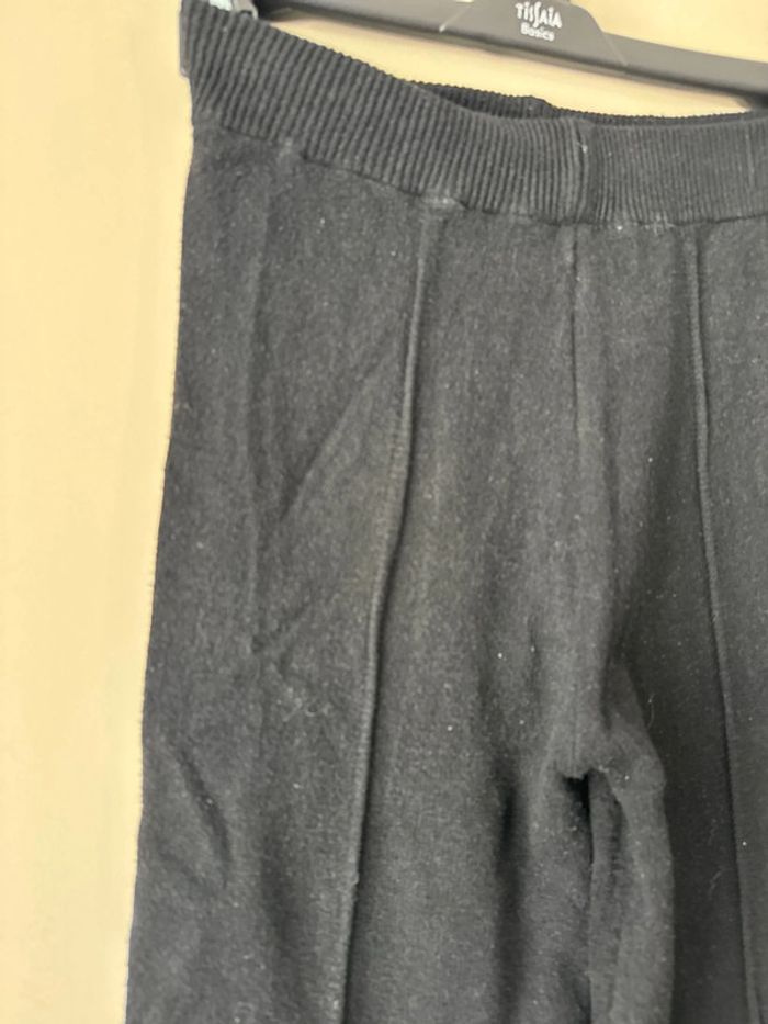 👚👖Ensemble pantalon + pull ~ très bon état noir- taille unique - photo numéro 6