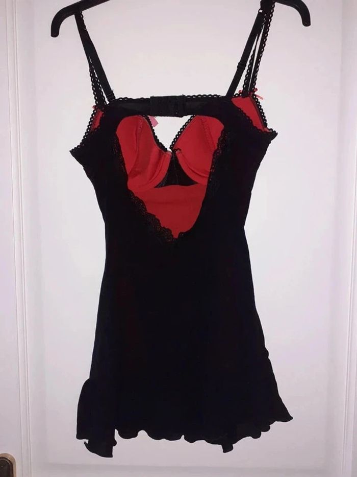 nuisette avec soutien gorge rembourré 95B - photo numéro 2