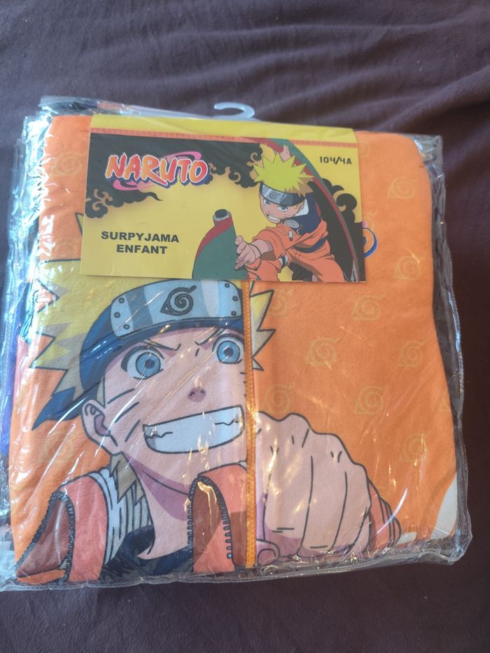 Surpyjama Naruto 4 ans neuf