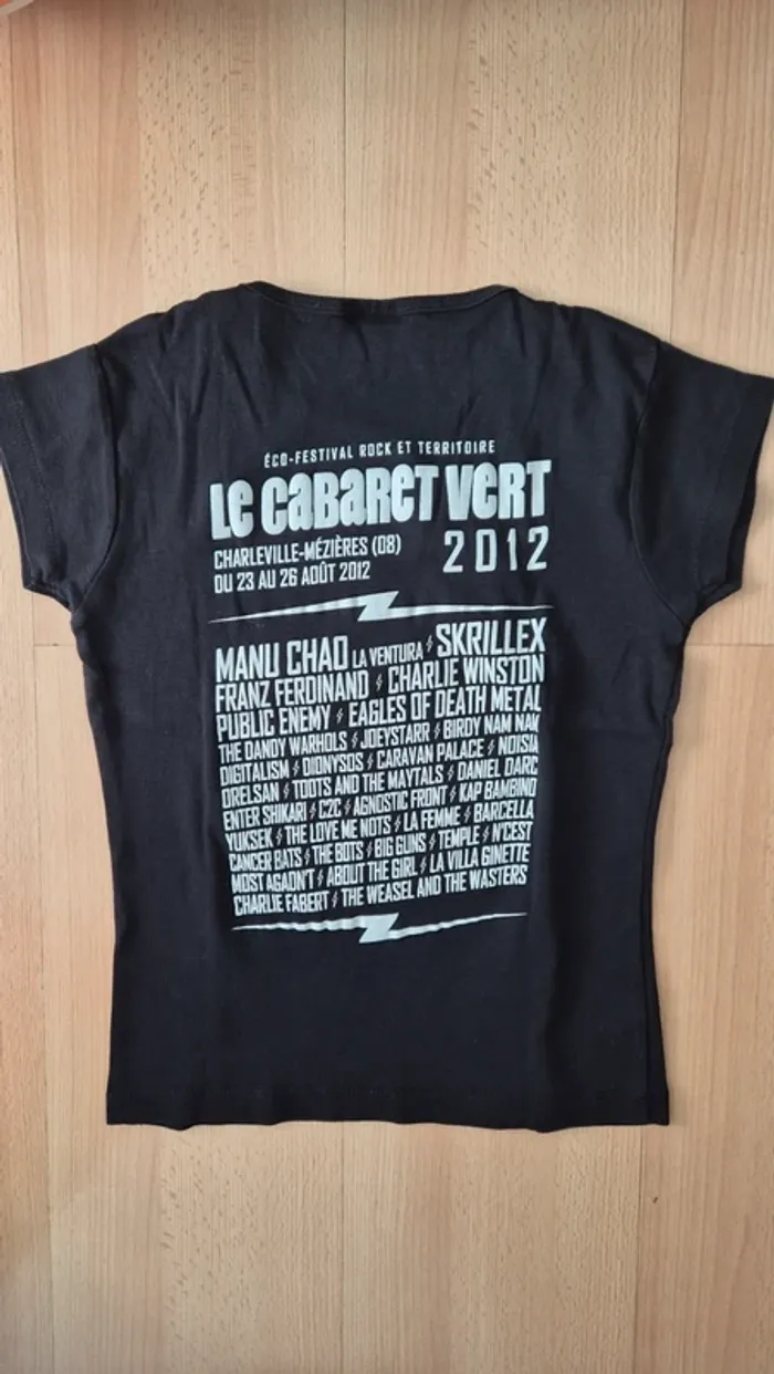 Tshirt femme Cabaret Vert - photo numéro 2