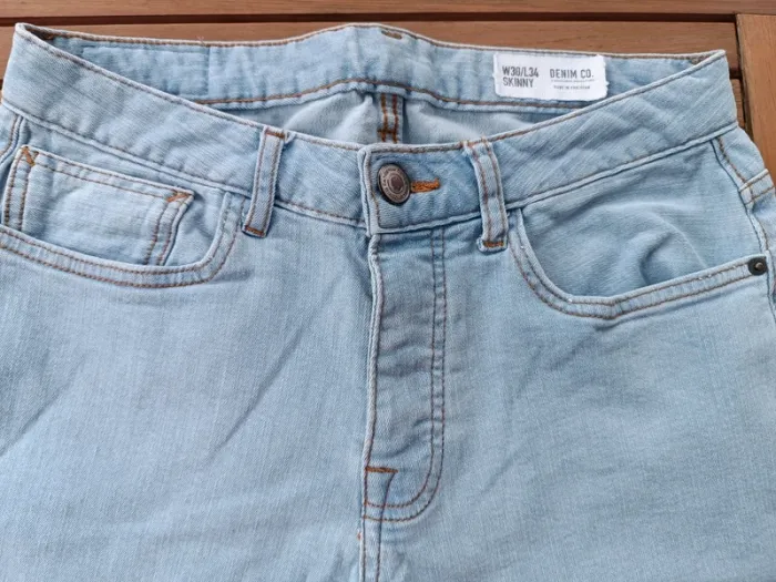Jeans homme bleu taille 40 - photo numéro 4