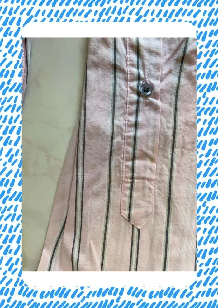 Chemise à rayures Tex XL - photo numéro 5