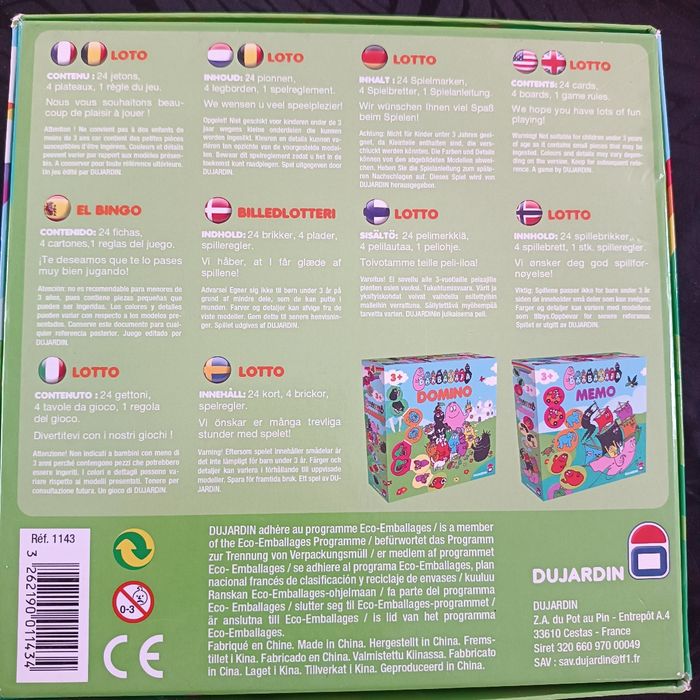 Loto, domino, memory Barbapapa - photo numéro 2