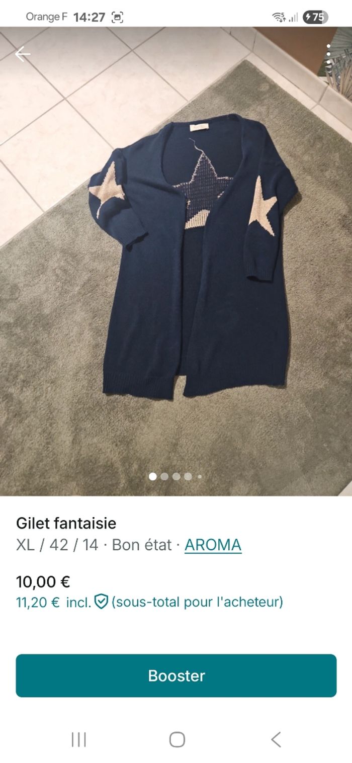 Gilet fantaisie - photo numéro 6