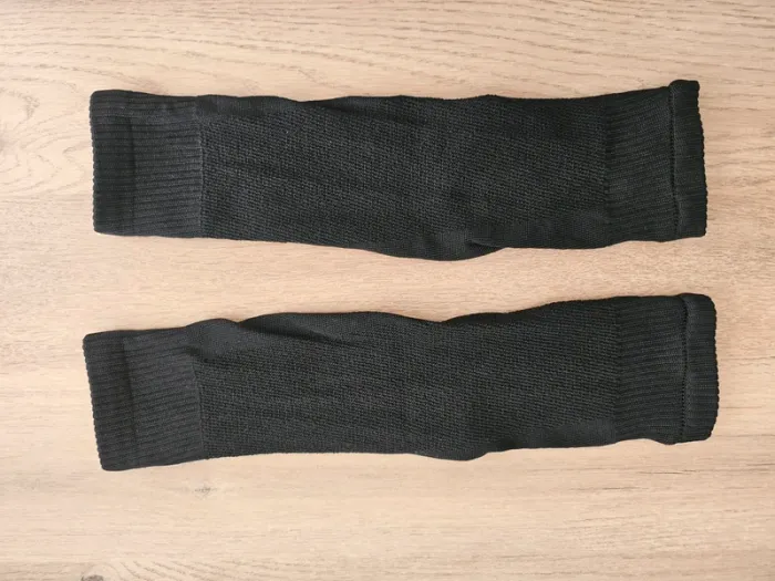 Manchons surchaussette chaussettes sport football noir - photo numéro 10