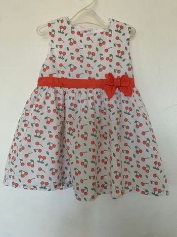 Robe cerises 12 mois