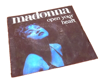 Vinyle 45 tours   Madonna  Open your heart  (1986)