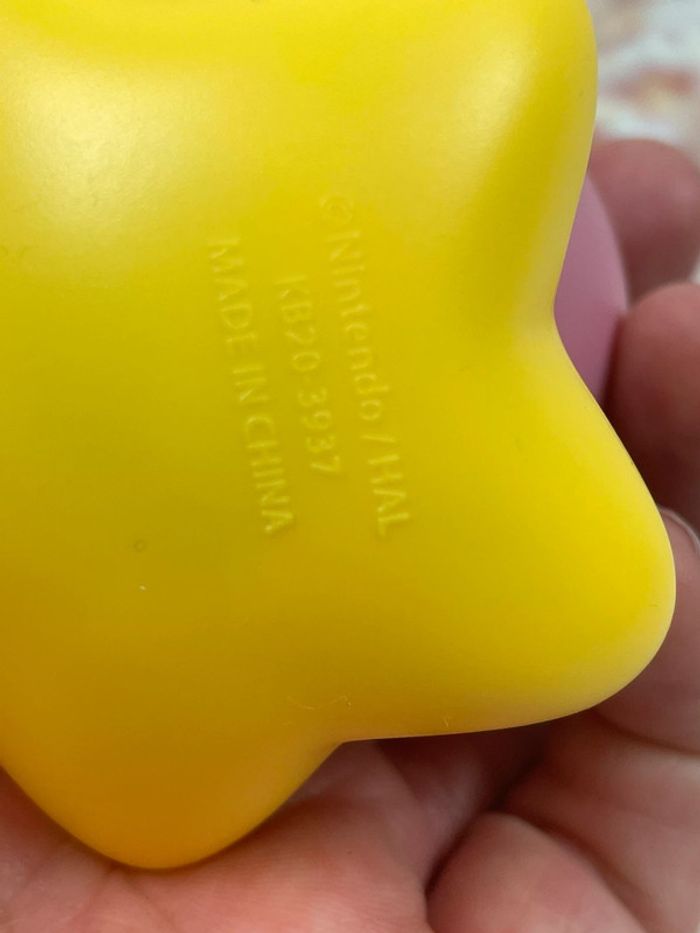 Figurine en plastique lestée Kirby Nintendo - photo numéro 7