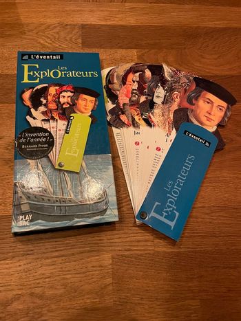 Livre L’éventail Les explorateurs