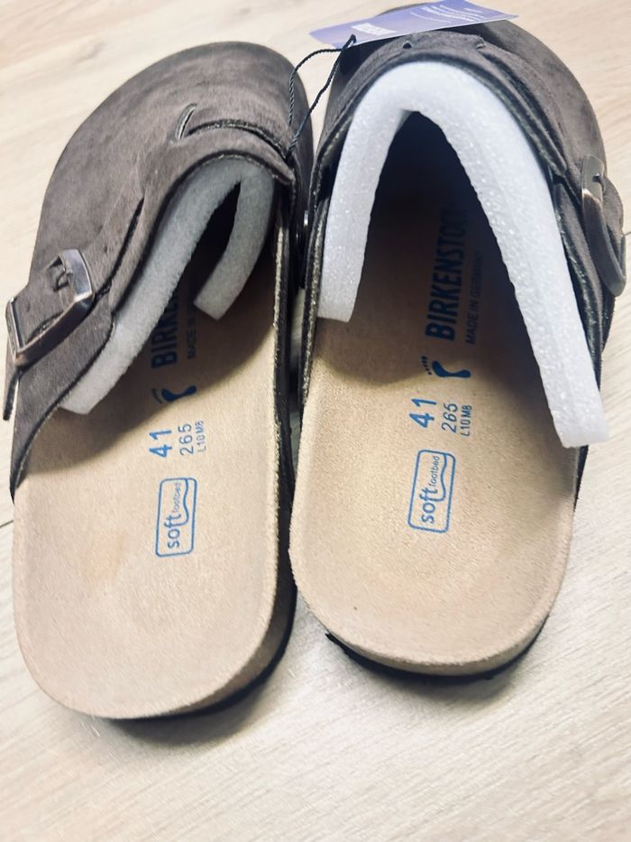 Mules sabot brune - photo numéro 3