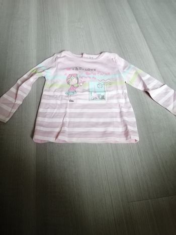 Tee shirts manches longues 12 mois