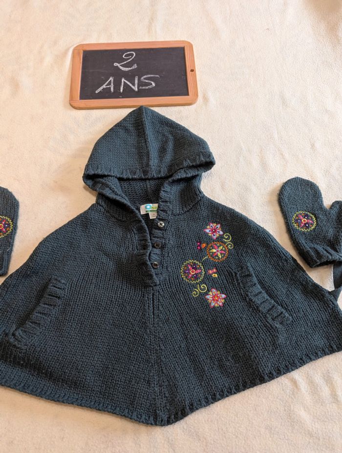 Poncho Verbaudet 2 ans