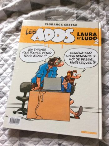 #les ados Laura et Ludo Florence Cestac