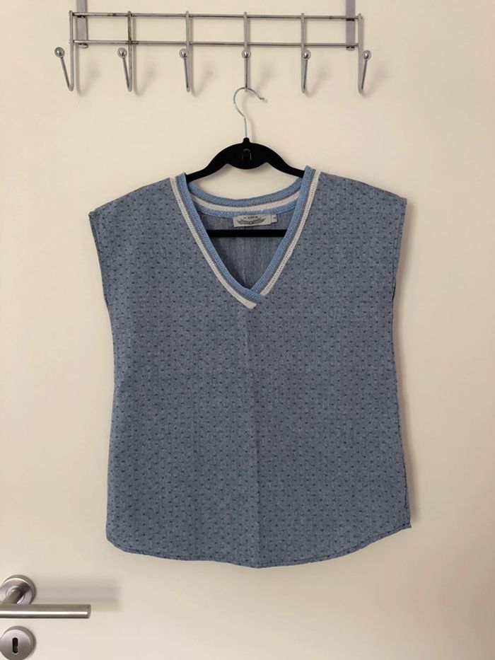 Haut sans manches bleu It Hippie taille S