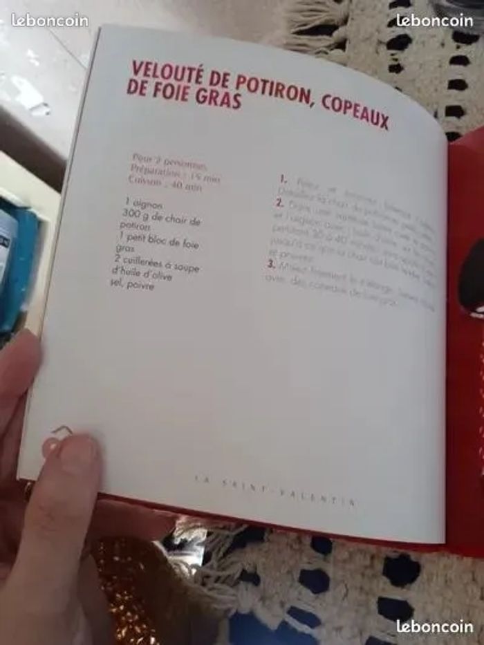 Livre de recettes Dîner en amoureux - photo numéro 5