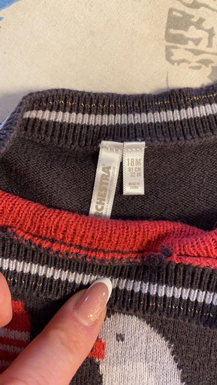 Pull bébé fille Orchestra - photo numéro 2