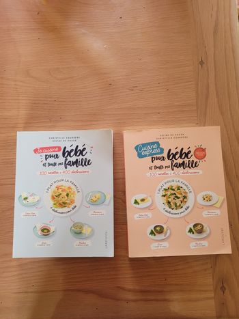2 livres cuisine pour bébé