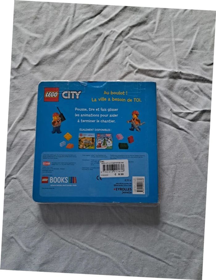 Lego city livre animé Le chantier de construction - photo numéro 2