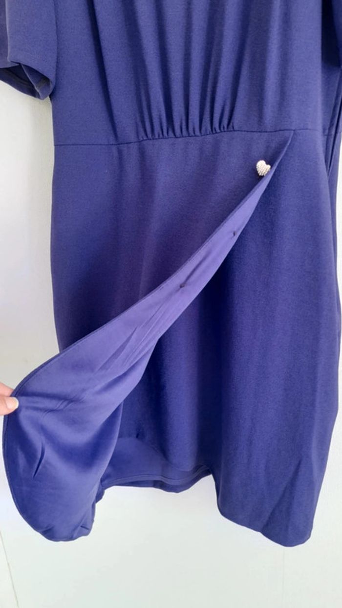 Robe Naf Naf violette T.40 - photo numéro 5