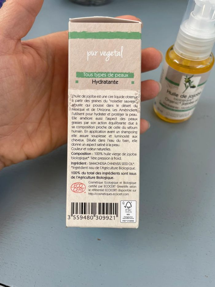 Huile de jojoba Laboratoire du haut Segala neuf - photo numéro 3