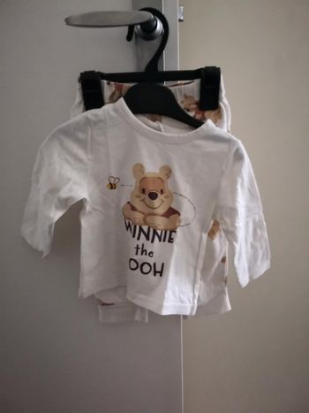 Ensemble pyjama 2 pièces Winnie 12 mois (80 cm) Kiabi