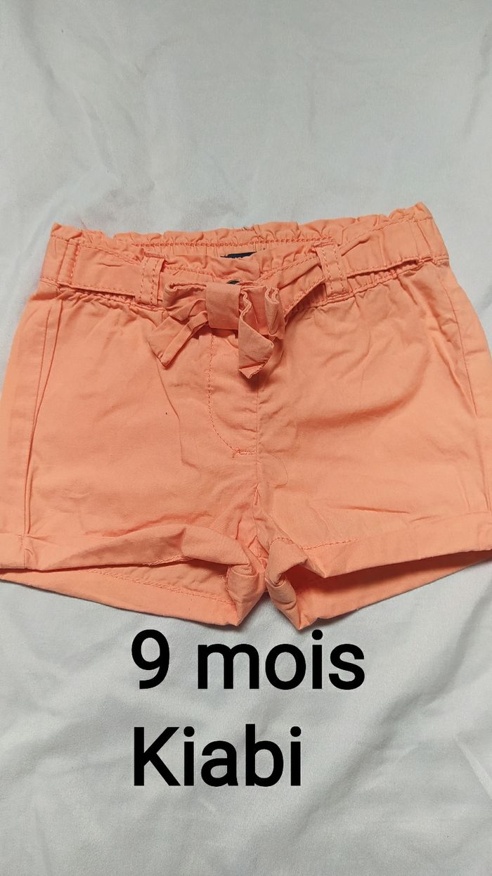 Short 9 mois Kiabi