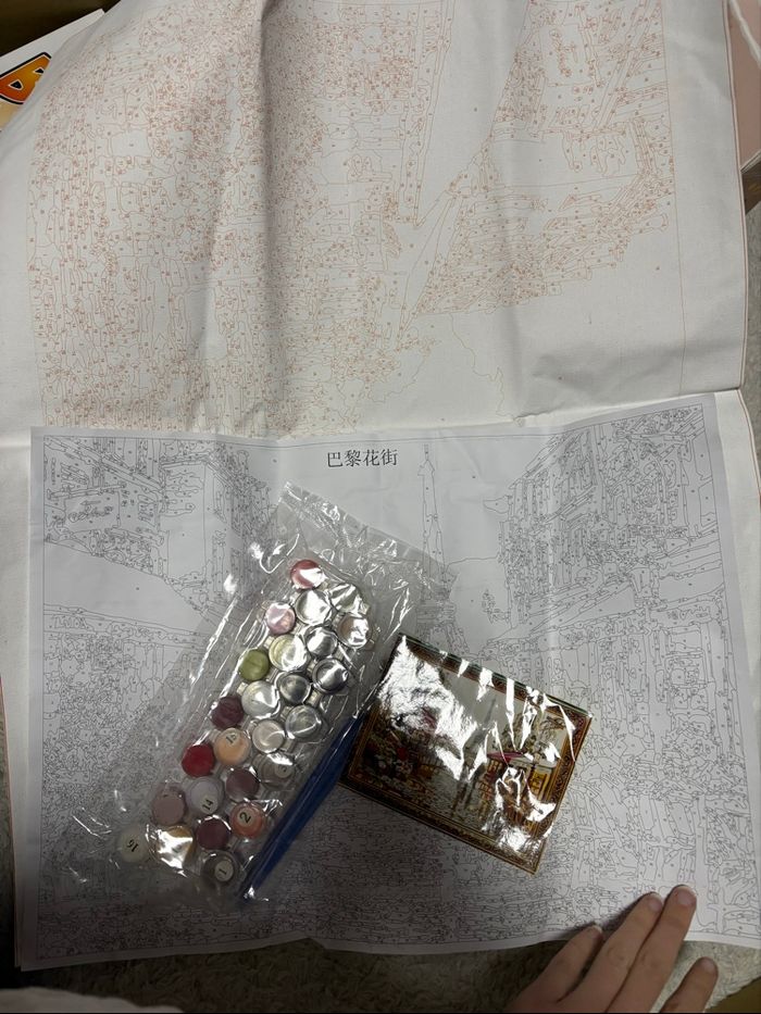 set de peinture Paris