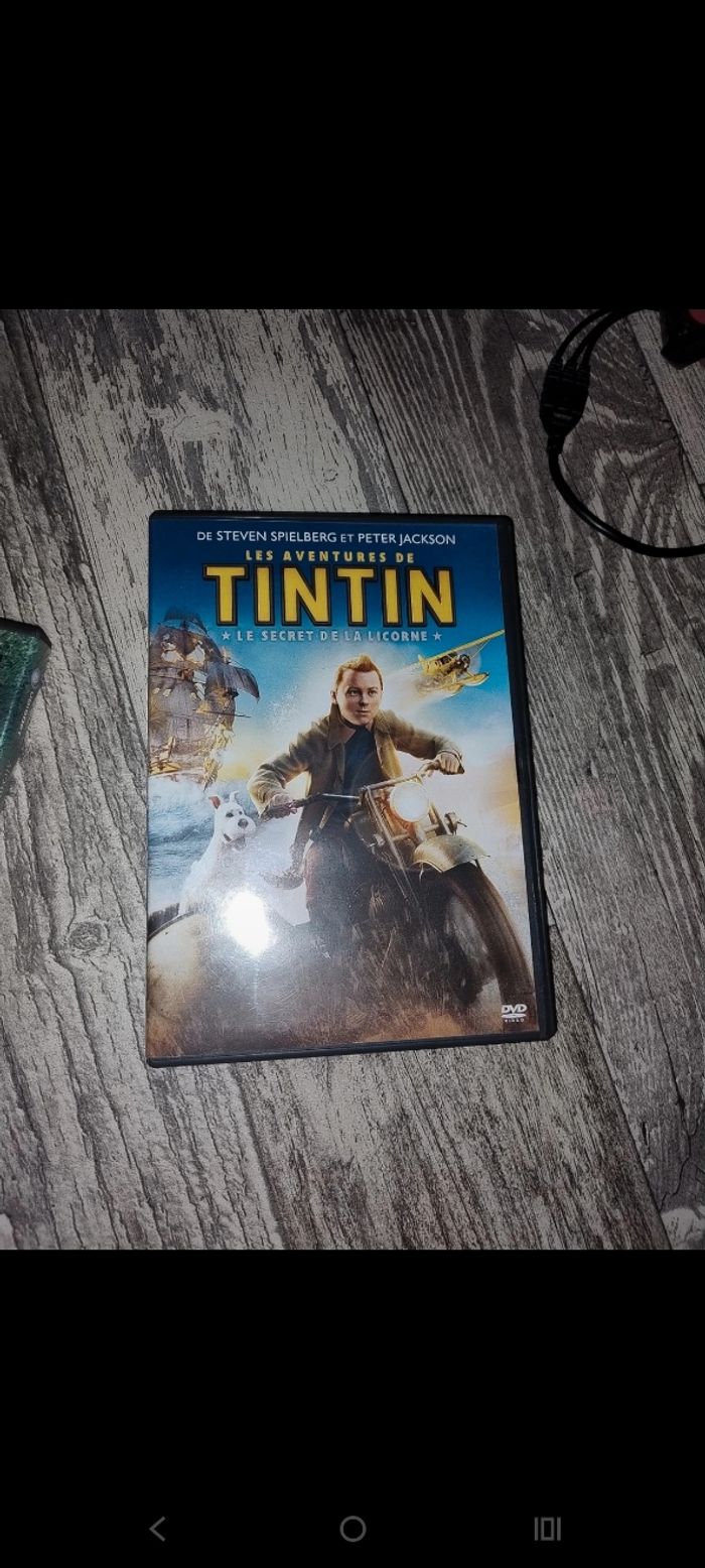DVD tintin le secret de la licorne