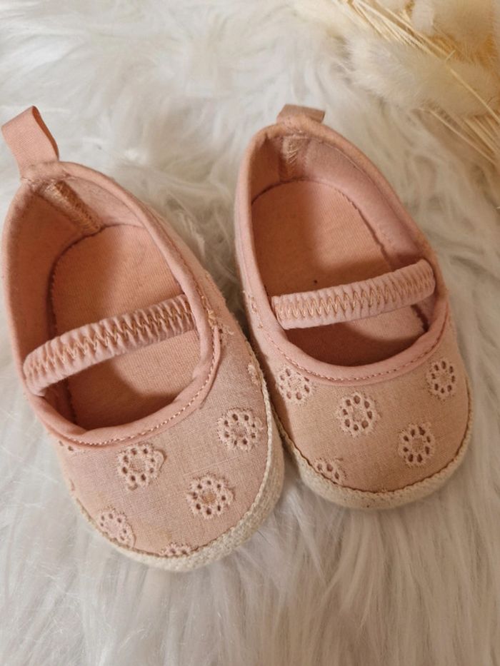 🌸 Chaussures rose bébé Kiabi 3 - 6 mois - photo numéro 2