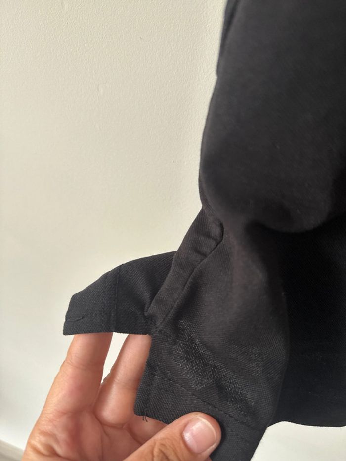 👕 polo homme - 50 - 33 fire ear - polo noir- 100% coton - très bon état - photo numéro 10