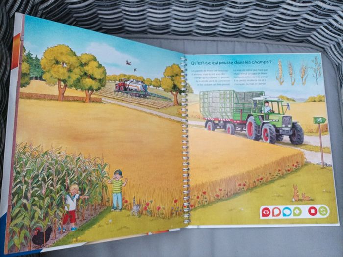 Joli livre tip toi "je découvre la ferme" - photo numéro 6