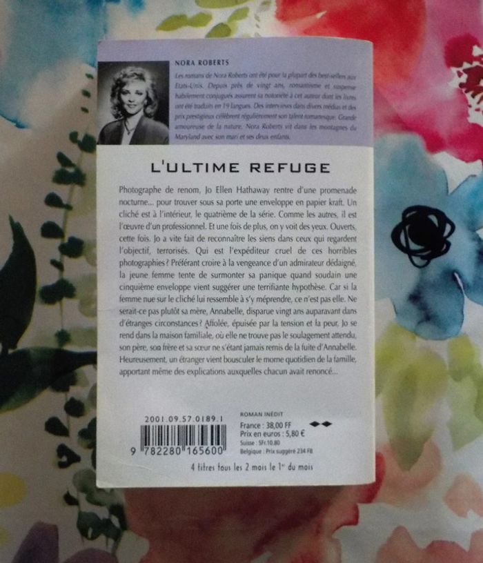 L'ultime refuge de Nora Roberts Ed. Harlequin Best-Sellers n)138 - photo numéro 2