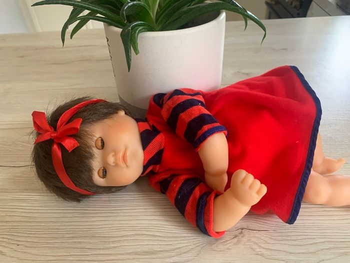 Corolle Poupée poupon brun de 30 cm - photo numéro 5