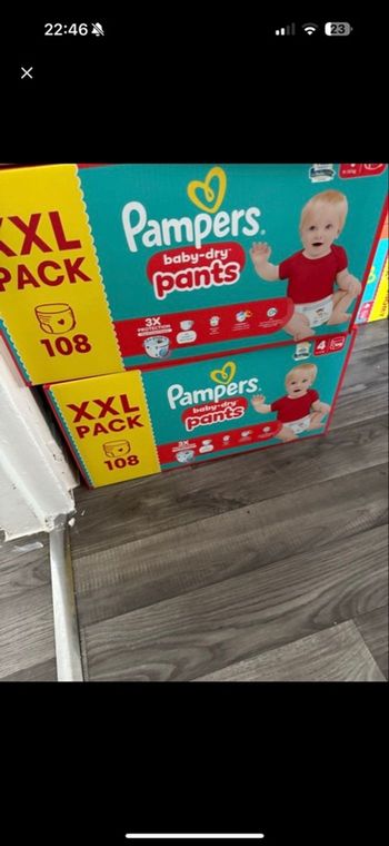 Pampers baby dry pants taille 4(9-14) kg