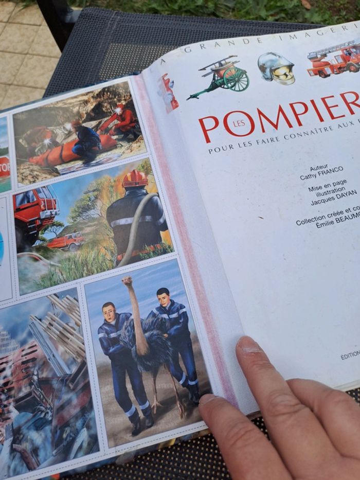 Livre la grande imagerie les pompiers - photo numéro 4