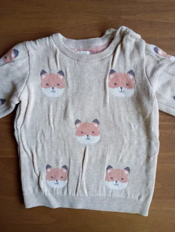 Pull chaud/ sweat/ bébé/ 24 mois
