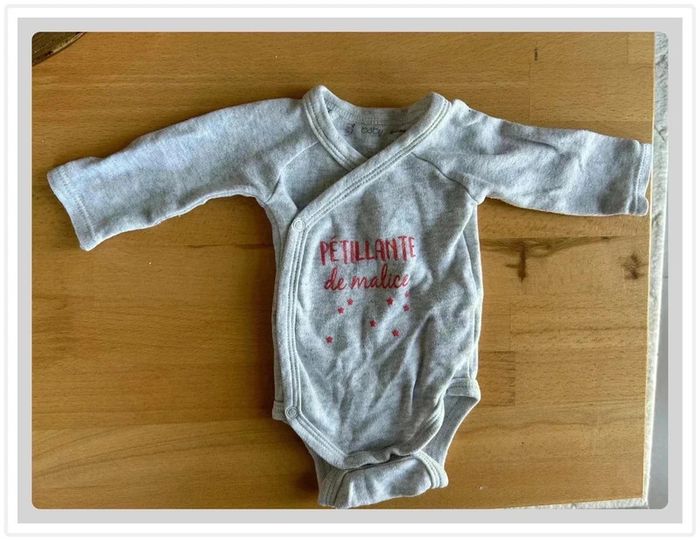 Body croisé 1 mois, gemo